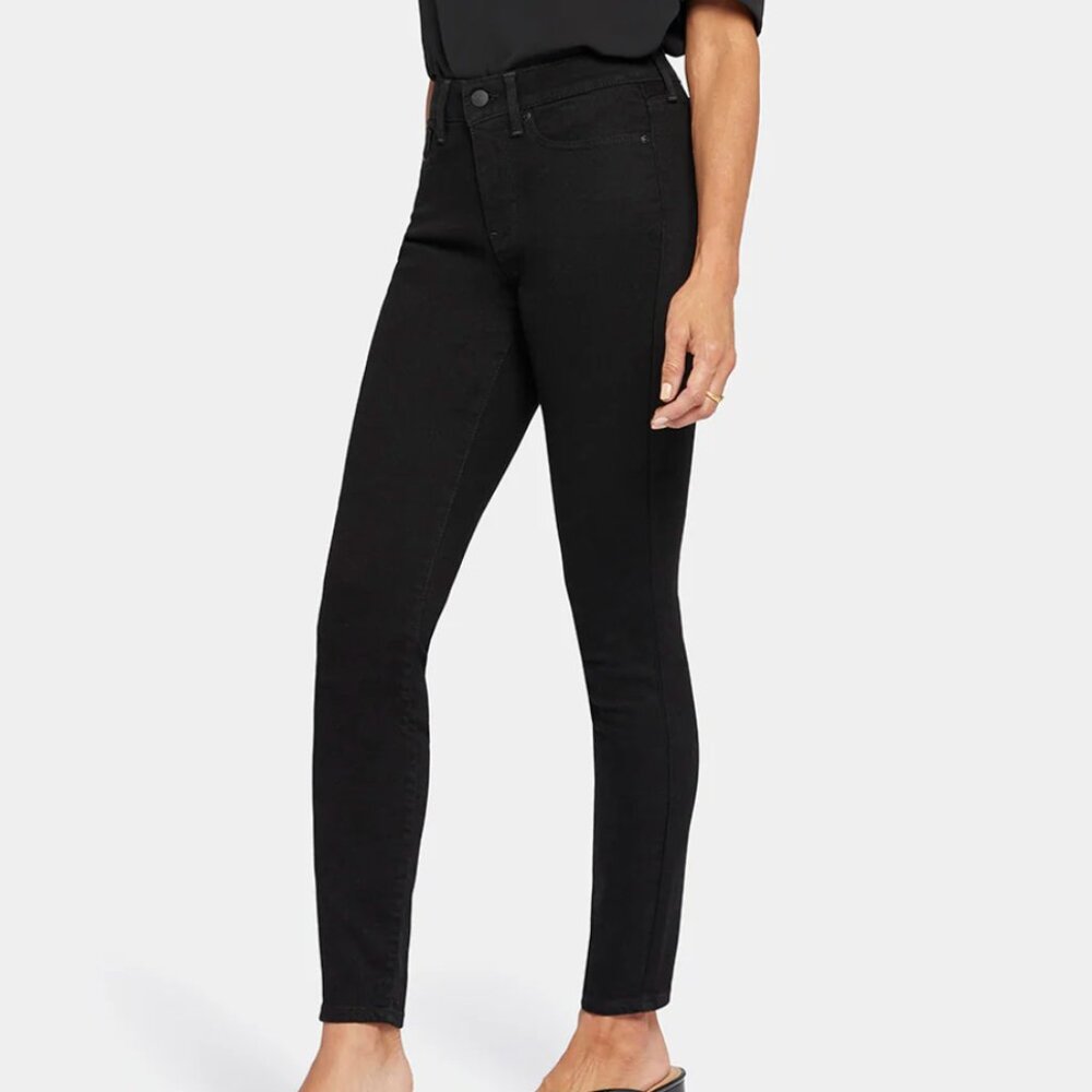 NYDJ Ami Skinny Jean Leggings in Black - Size 8 - Great Stretch